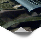 M4 Alles door Mark Vaughan Poster (Hoek)