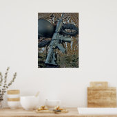 M4 Alles door Mark Vaughan Poster (Keuken)