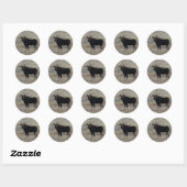 M4 Eland Ronde Sticker (Vel)