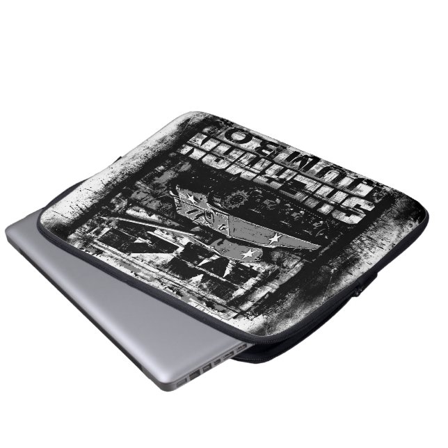 M4 Sherman Jumbo Laptop Sleeve (Voorkant onderkant)