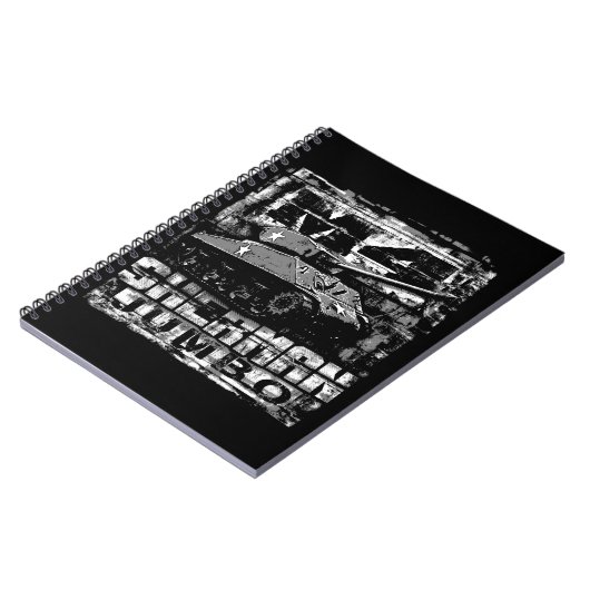 M4 Sherman Jumbo Notitieboek (Linkerzijde)