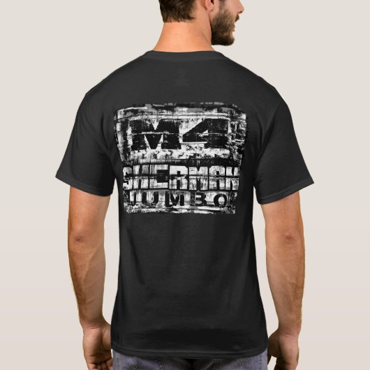 M4 Sherman Jumbo T-shirt (Achterkant)