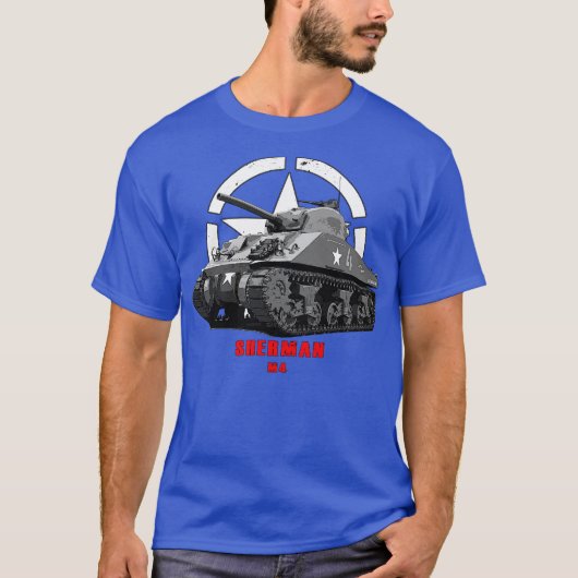M4 Sherman Militair tank WW2 (Voorkant)