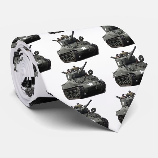 M4 Sherman Tank Stropdas (Opgerold)