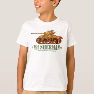 M4 Sherman Tweede Wereldoorlog Amerikaanse Medium T-shirt