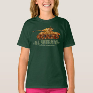M4 Sherman Tweede Wereldoorlog Amerikaanse Medium  T-shirt