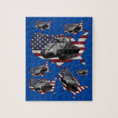 M4 Shermantank Legpuzzel (Verticaal)