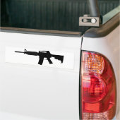 M4 Silhouette Bumpersticker (Op Truck)