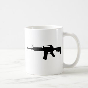 M4 Silhouette Koffiemok