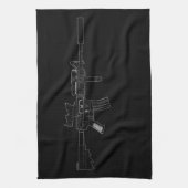 M4 SOPMOD Black Theedoek (Verticaal)