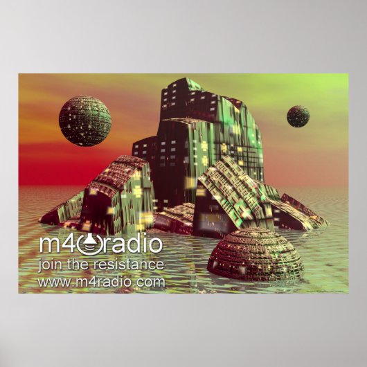 M4Radio Starship Poster (Voorkant)