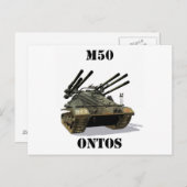 M50 Ontos-Briefkaart Briefkaart (Voorkant / Achterkant)