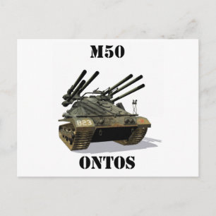M50 Ontos-Briefkaart Briefkaart