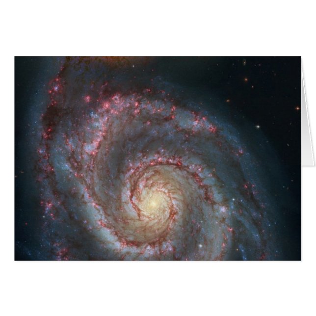 M51 Whirlpool Spiral Galaxy NASA (Voorkant Horizontaal)