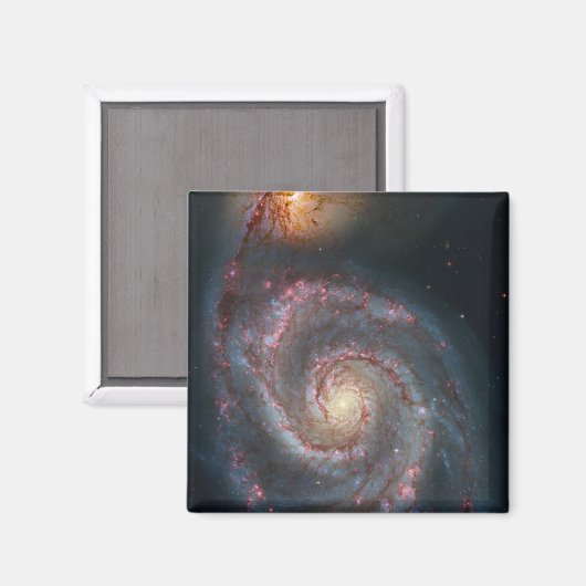 M51 Whirlpool Spiral Galaxy NASA Magneet (Voorkant / Achterkant)