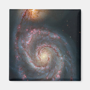 M51 Whirlpool Spiral Galaxy NASA Magneet