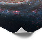 M51 Whirlpool Spiral Galaxy NASA Poster (Hoek)
