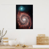 M51 Whirlpool Spiral Galaxy NASA Poster (Keuken)
