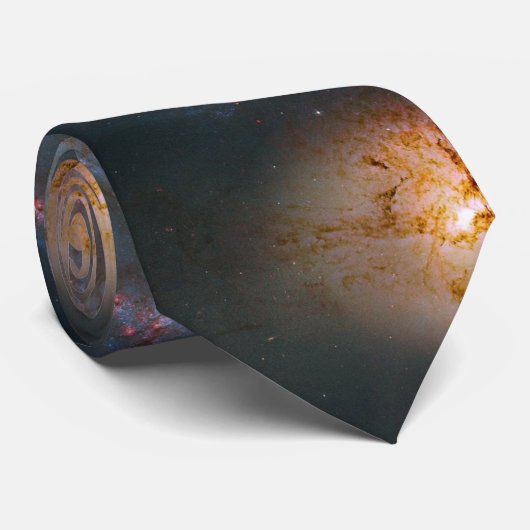 M51 Whirlpool Spiral Galaxy NASA Stropdas (Opgerold)