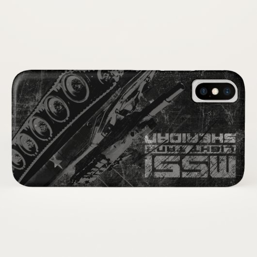 M551 Sheridan Case-Mate iPhone Case (Achterkant (horizontaal))