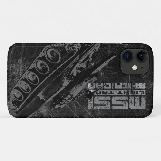 M551 Sheridan Case-Mate iPhone Case (Achterkant (horizontaal))