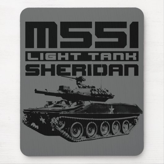 M551 Sheridan Muismat (Voorkant)