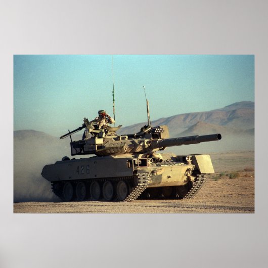M551 Sheridan Poster (Voorkant)