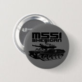 M551 Sheridan Ronde Button 5,7 Cm (Voorkant /achterkant)