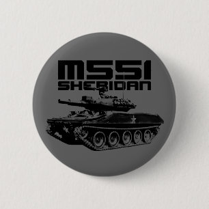 M551 Sheridan Ronde Button 5,7 Cm