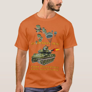 M551 Sheridan schieten ARVAAV w Paratroopers T-shirt