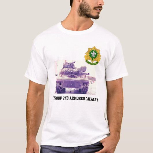 M551A1 SHERIDAN 2ND ACR T-SHIRT (Voorkant)