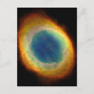 M57 Ring Nebula Constellation Leier Buitenspatie Briefkaart