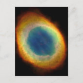 M57 Ring Nebula Constellation Leier Buitenspatie Briefkaart (Voorkant)