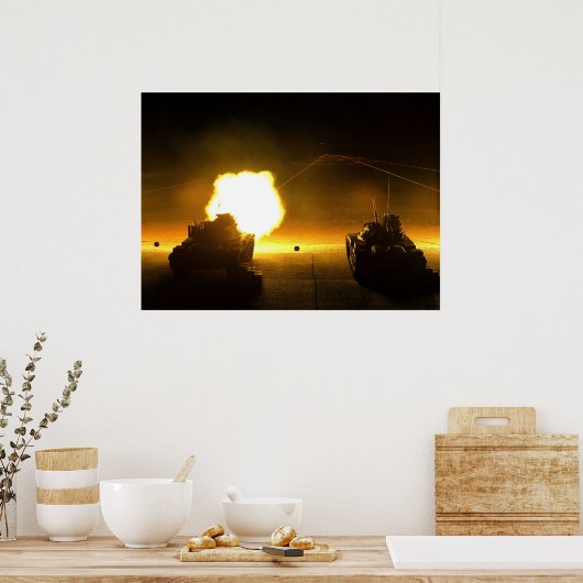 M60-afdrukken Poster (Keuken)