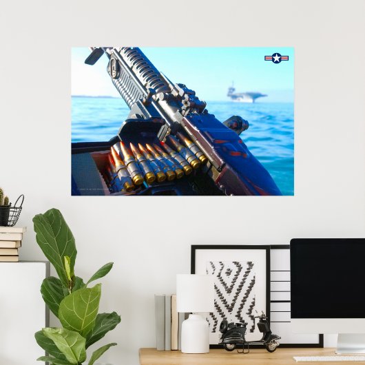 M60 AMMUNITIEBELT POSTER (Thuiskantoor)