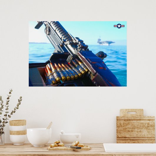 M60 AMMUNITIEBELT POSTER (Keuken)