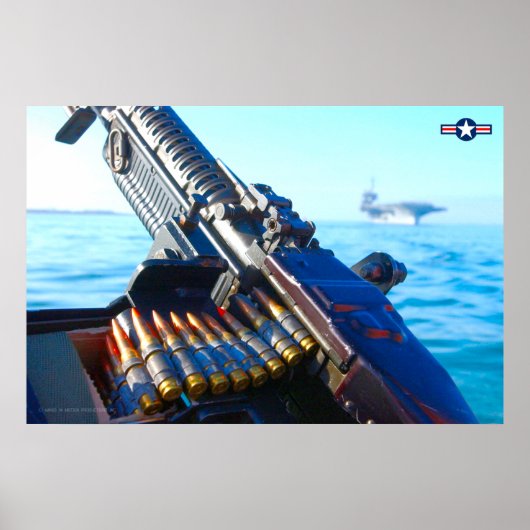 M60 AMMUNITIEBELT POSTER (Voorkant)