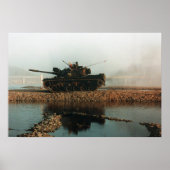 M60 Patton hoofdslagtank Poster (Voorkant)