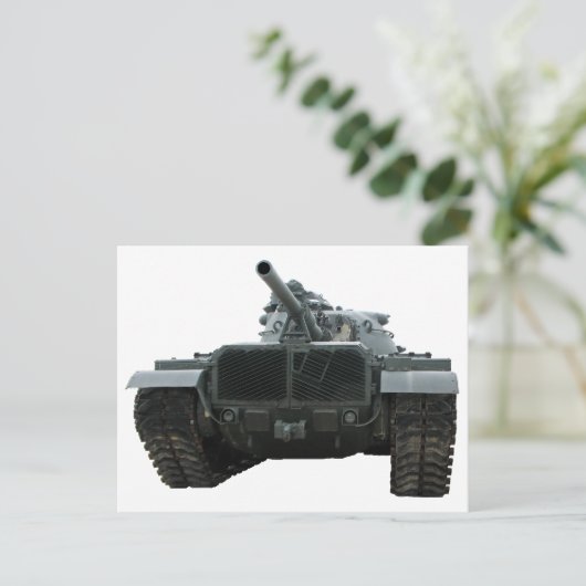 M60 Patton Tank Briefkaart (Staand voorkant)