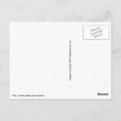 M60 Patton Tank Briefkaart (Achterkant)