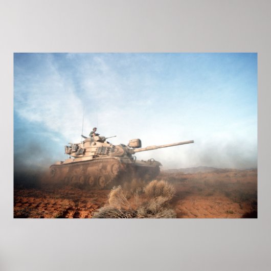 M60 Patton Tank Poster (Voorkant)