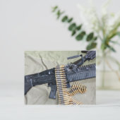 M60-Pistool & gordel Briefkaart (Staand voorkant)