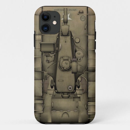 M60A2-tank Case-Mate iPhone Case (Achterkant)