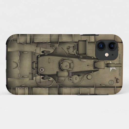 M60A2-tank Case-Mate iPhone Case (Achterkant (horizontaal))