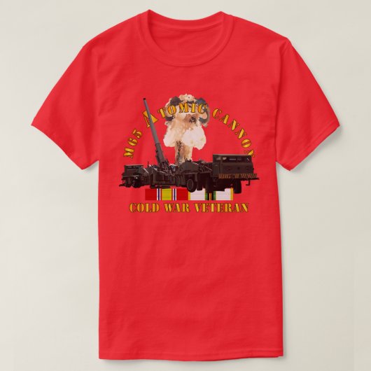 M65 Atomic Cannon ColdVet w COLD SVC T-shirt (Design voorkant)