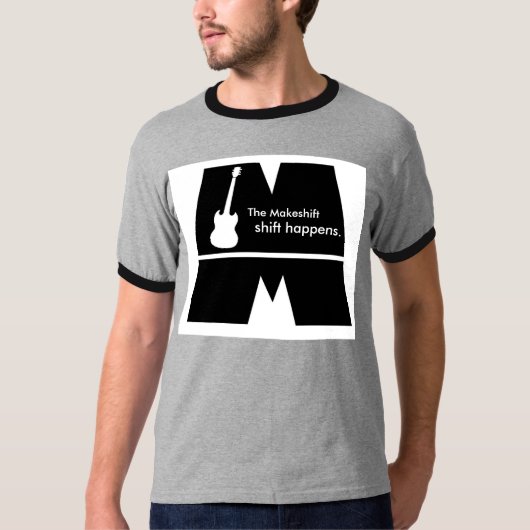 M6 met gitaar t-shirt (Voorkant)