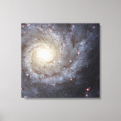 M74 Galaxy Canvas Afdruk (Voorkant)
