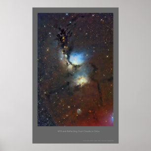 M78 Reflection Nebula in Orion Poster