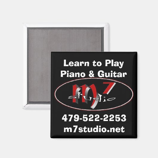 M7Studio magneet (Voorkant / Achterkant)