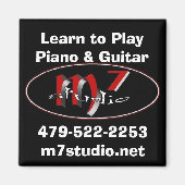 M7Studio magneet (Voorkant)